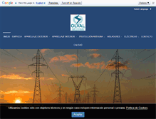 Tablet Screenshot of olval.com